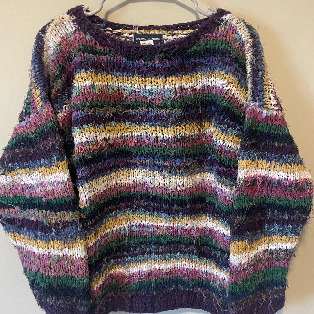 Colorful Striped Sweater